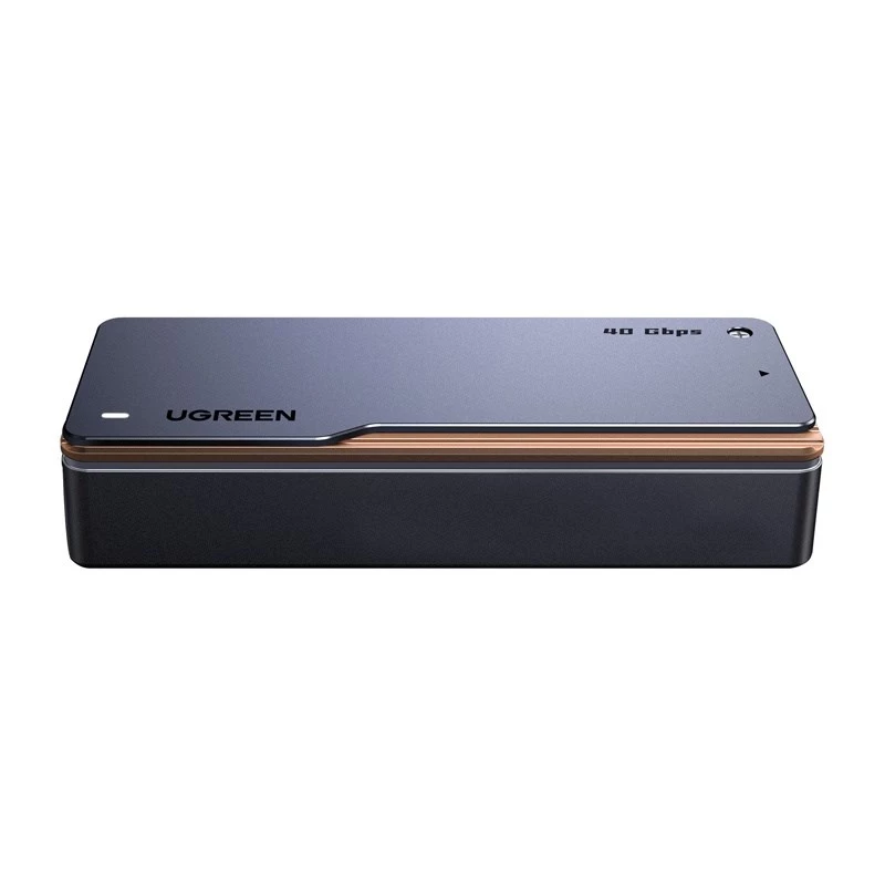 UGREEN M.2 NVMe SSD Enclosure D703 USB4 40Gbps Tool-Free Aluminium Space Grey