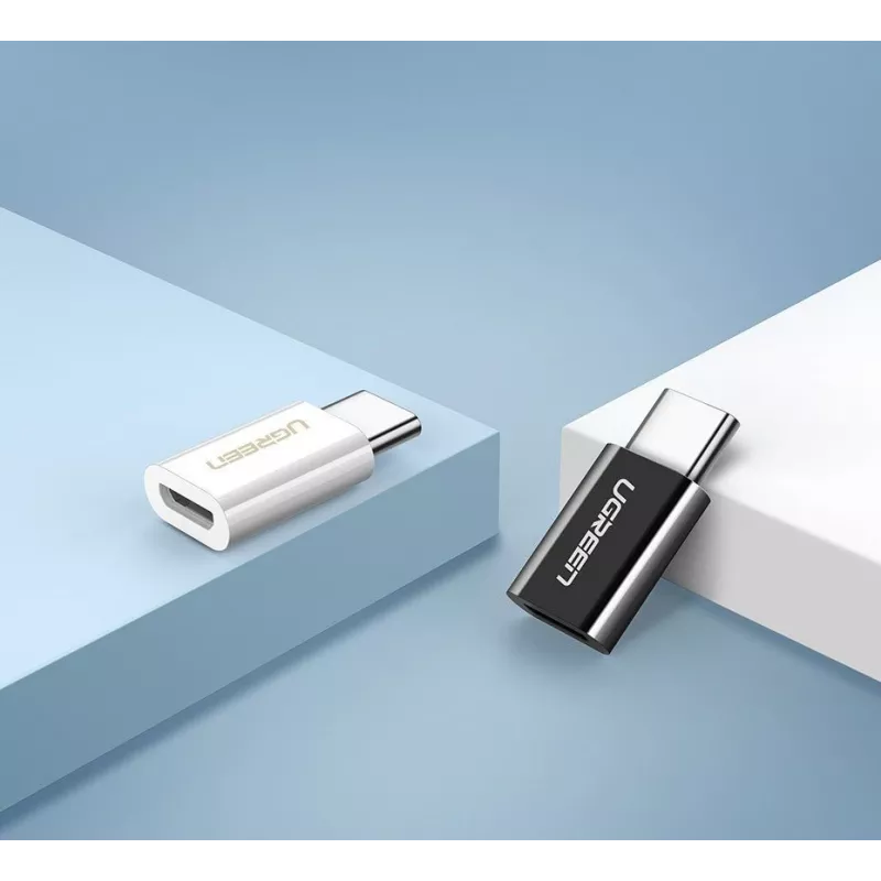 UGREEN Micro USB to USB-C Adapter Black (30391)