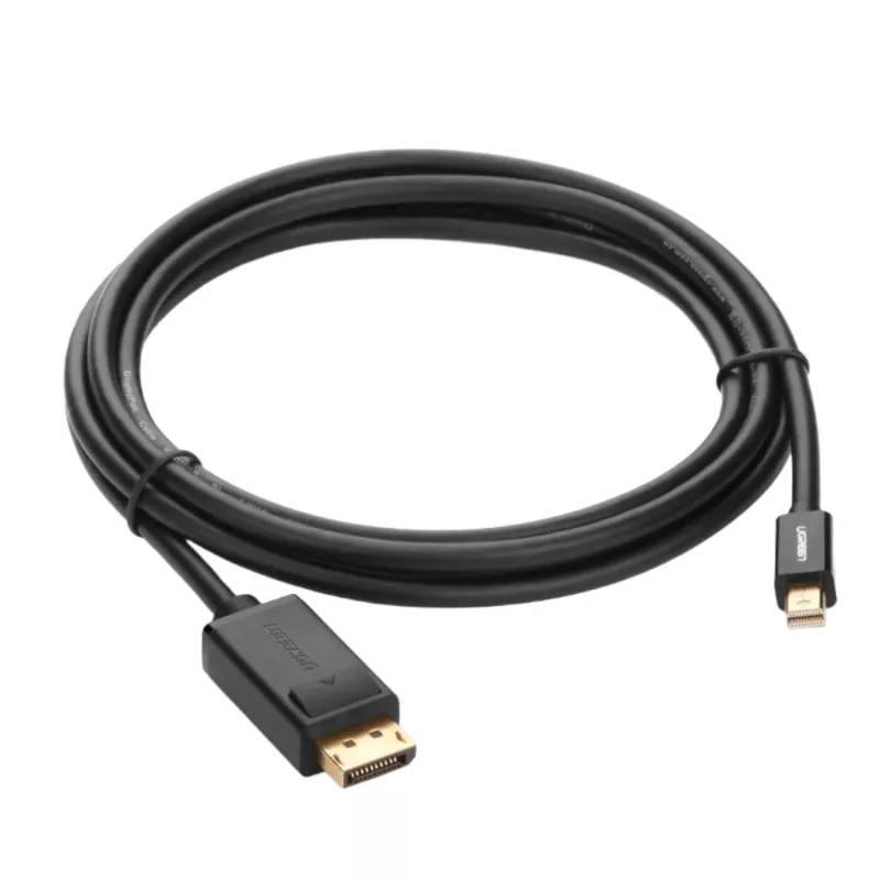 UGREEN Mini DisplayPort to DisplayPort Cable 1.5m Black