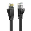 UGREEN NW102 Cat6 U/UTP Flat Ethernet Cable 1m - Black