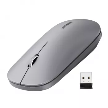 UGREEN Portable 2.4GHz Wireless Mouse - Grey