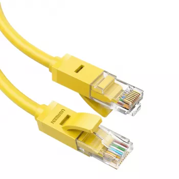 UGREEN RJ45 CAT6 0.5m LAN Network Cable - 1Gbps, 250MHz - Yellow