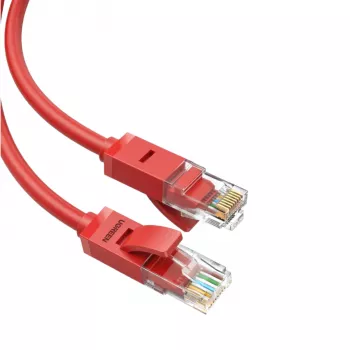 UGREEN Cat6 Ethernet Cable 0.5m Red - 1Gbps, 250MHz, RJ45, UTP, Oxygen-Free Copper