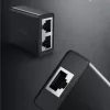 UGREEN RJ45 Splitter Adapter 2 Pack (Black) - Ethernet Network Splitter, 1x RJ45 Male to 2x RJ45 Female, 100Mbps, Cat5/Cat5e/Cat6 Compatible, Passive, Plug & Play