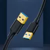 UGREEN US128 USB 3.0 A-Male to A-Male Cable 2m Black