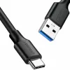 UGREEN US184 USB-A to USB-C 3.0 Cable, 2 m, Black