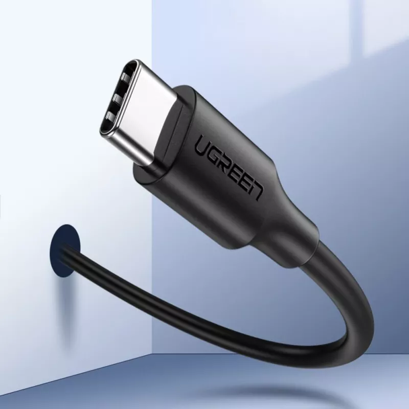 UGREEN US286 USB-C to USB-C Cable 1m Black - PD QC 3A 480Mbps