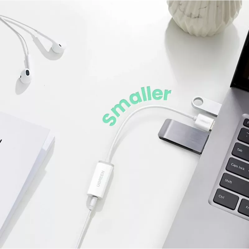 UGREEN US288 USB-A to USB-C Cable QC 3.0 3A 1m White