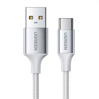 UGREEN US288 USB-A to USB-C Cable QC 3.0 3A 1m White