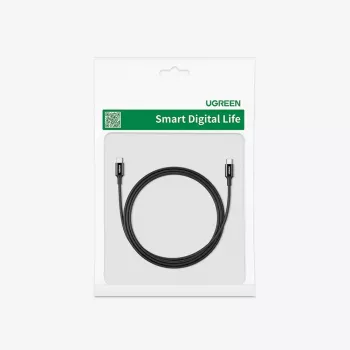 UGREEN US300 USB-C to USB-C Cable 480Mbps 5A 1m Black