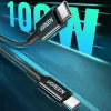 UGREEN US300 USB-C to USB-C Cable 480Mbps 5A 1m Black