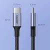 UGREEN US316 USB-C to USB-C Cable 100W 5A 480Mbps 1.5m Gray