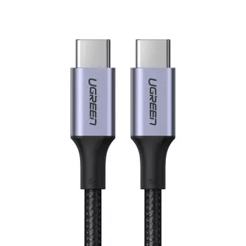 UGREEN US316 USB-C to USB-C Cable 100W 5A 480Mbps 1m Black