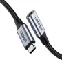 UGREEN US372 USB-C to USB-C Cable 100W 5A 10Gbps 0.5m Gray