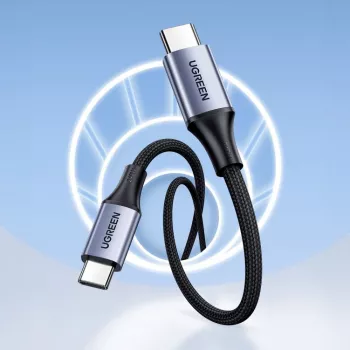 UGREEN US535 USB-C to USB-C PD Cable 240W 5A 1m - Gray