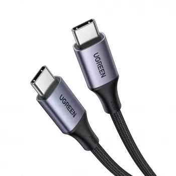 UGREEN US535 USB-C to USB-C PD Cable 240W 5A 1m - Gray