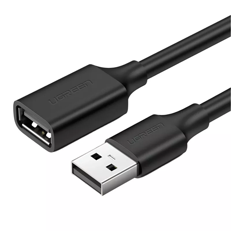 UGREEN USB 2.0 Extension Cable – A Male to Female, 480Mbps Data Transfer – 2M