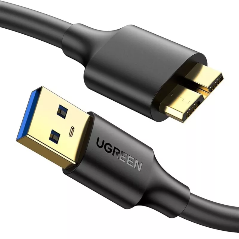 UGREEN USB 3.0 A to Micro-B Cable 1m Black