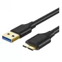 UGREEN USB 3.0 A to Micro-B Cable 1m Black