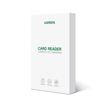 UGREEN USB 3.0 Dual Slot Card Reader for SD/TF Cards – 5Gbps Data Transfer
