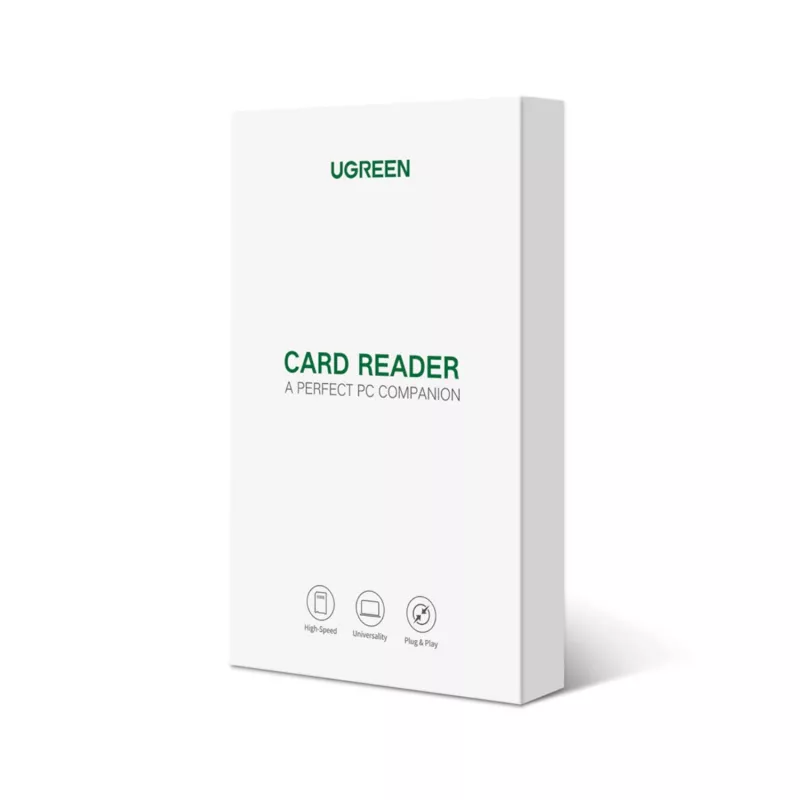 UGREEN USB 3.0 Dual Slot Card Reader for SD/TF Cards – 5Gbps Data Transfer