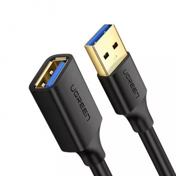 UGREEN USB 3.0 Extension Cable 3m Black Male to Female SuperSpeed 5Gbps