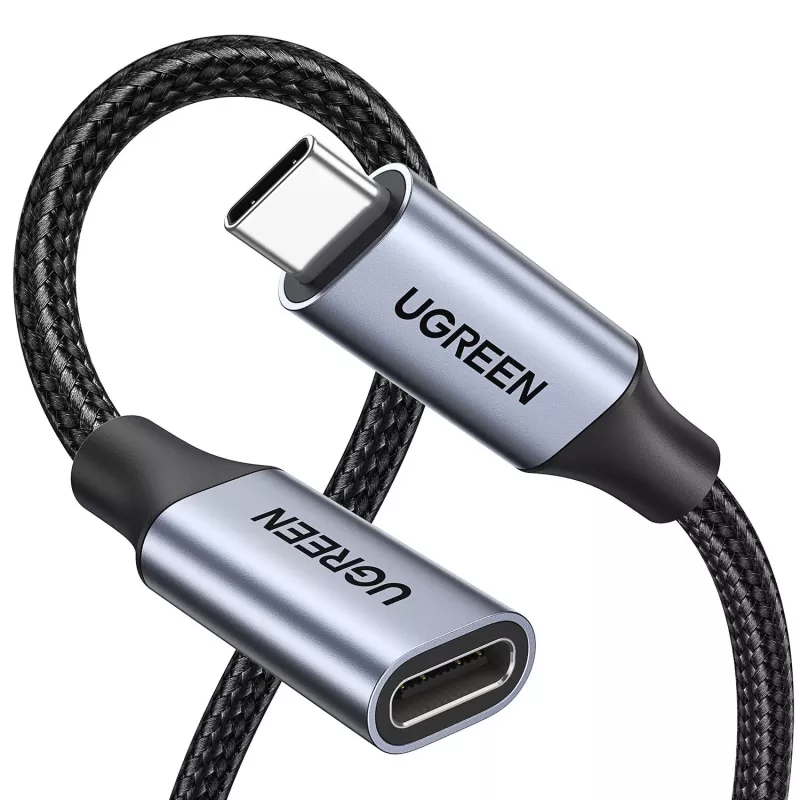 UGREEN USB-C 3.1 Extension Cable 1m – 100W PD, 10Gbps, 4K Video