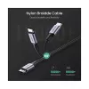 UGREEN USB-C to USB-C 100W Braided Nylon Charging Cable 2m Black