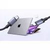 UGREEN USB-C to USB-C Charging Cable USB 2.0 240W PD 3.1, Aluminum Shell Braided, 2m Gray