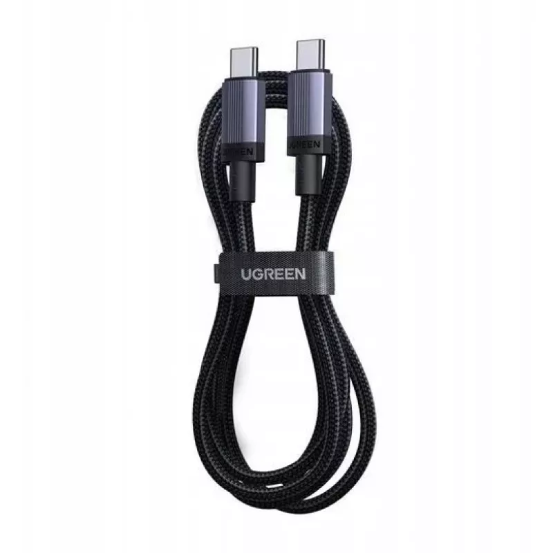 UGREEN USB-C to USB-C Charging Cable USB 2.0 240W PD 3.1, Aluminum Shell Braided, 2m Gray