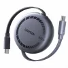 UGREEN USB-C to USB-C PD 100W Retractable Fast Charging Cable 1m Black