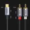 UGREEN USB Type-C to 2RCA Audio Cable 1.5m Gray (20193 CM451)