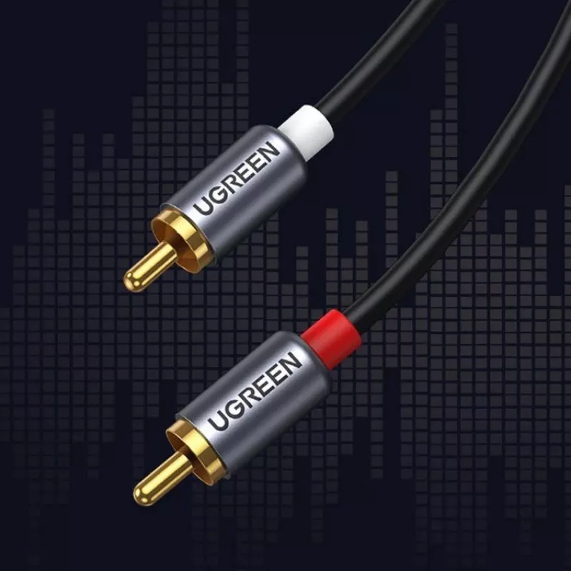 UGREEN USB Type-C to 2RCA Audio Cable 1.5m Gray (20193 CM451)