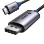 UGREEN USB Type-C to DisplayPort 1.4 Cable 2m 8K@60Hz HDR10 HBR3 DSC1.2 HDCP2.2