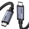 UGREEN USB4 USB-C to USB-C Cable 240W 40Gbps 16K@60Hz 80Gbps Thunderbolt 4 Compatible 1m Nylon Braided