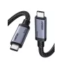 UGREEN USB4 USB-C to USB-C Cable 240W 40Gbps 16K@60Hz 80Gbps Thunderbolt 4 Compatible 1m Nylon Braided