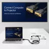 UGREEN VG101 VGA Male to Male Cable 1.5m – Full HD 1080p, Gold-Plated Connectors, Double Shielded, Dual Ferrite Cores