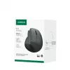 UGREEN Wireless Vertical Mouse Black 2.4GHz Ergonomic Silent Click 2400 DPI
