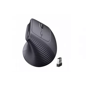 UGREEN Wireless Vertical Mouse Black 2.4GHz Ergonomic Silent Click 2400 DPI