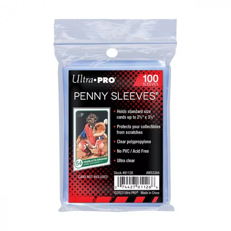 ULTRON UltraPro TCG Card Sleeve Soft 100x152mm 100 Pack