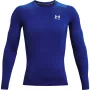Under Armour HG Armour Comp LS Men's Compression Long Sleeve T-Shirt Royal Blue