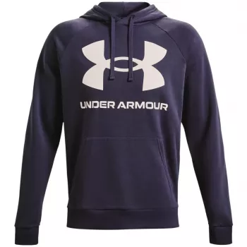 Under Armour Men's Rival Fleece Big Logo HD Sweatshirt Purple