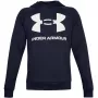 Under Armour Men's Rival Fleece Big Logo Hoodie Midnight Navy 1357093 410