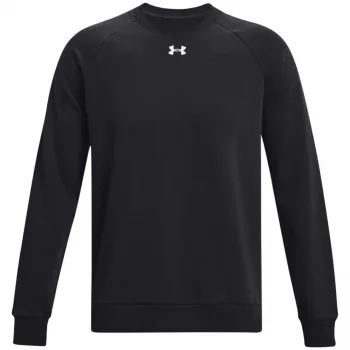Under Armour Men's Rival Fleece Crew Sweatshirt Black 1379755 001