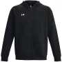 Under Armour Men's Rival Fleece Full-Zip Hoodie Black
