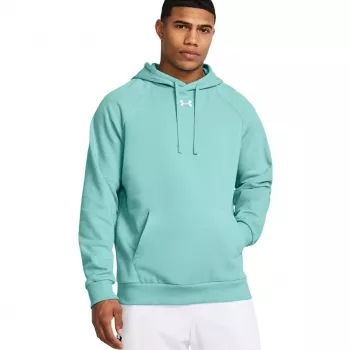 Under Armour Men's Rival Fleece Hoodie Mint 1379757 Size M
