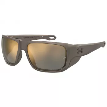 Under Armour UA Attack MD HKL Men's Sunglasses - Matte Black/Dark Grey - 60/15/125 mm