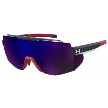Under Armour UA Squad WIR Men's Sunglasses - 99mm Lens, 140mm Temple, Grilamid TR90 Frame