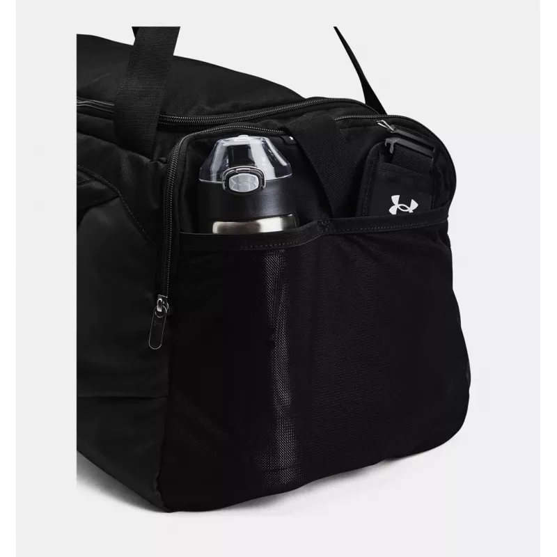 Under Armour UA Undeniable 5.0 Medium Duffle Bag Black/Metallic Gold 58L