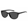 Under Armour UA0014GS807 Women's Sunglasses - Shiny Black Frame, Grey Lens, 57mm